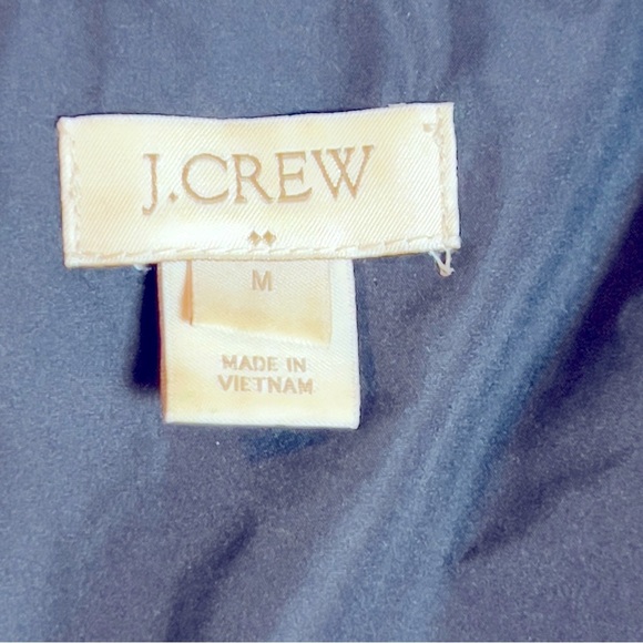 J.Crew Herringbone Quilted Down Filled Cozy Hiking Preppy Full Zip Puffer Vest - Picture 13 of 13